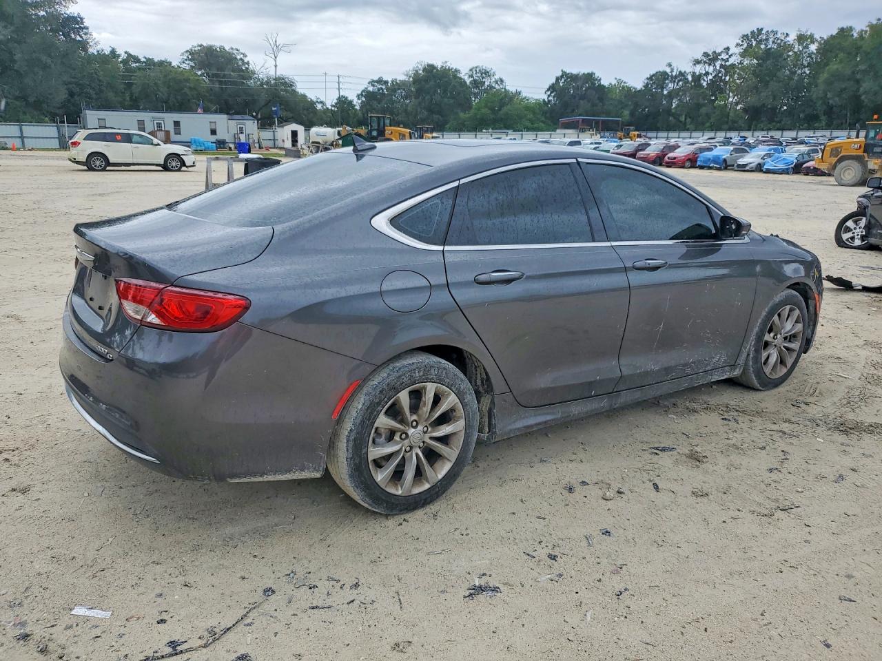 2015 Chrysler 200 C Gray vin: 1C3CCCCB0FN591949