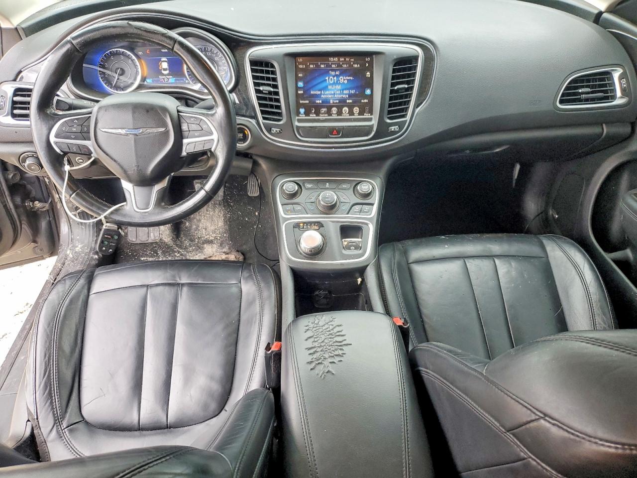 2015 Chrysler 200 C Gray vin: 1C3CCCCB0FN591949