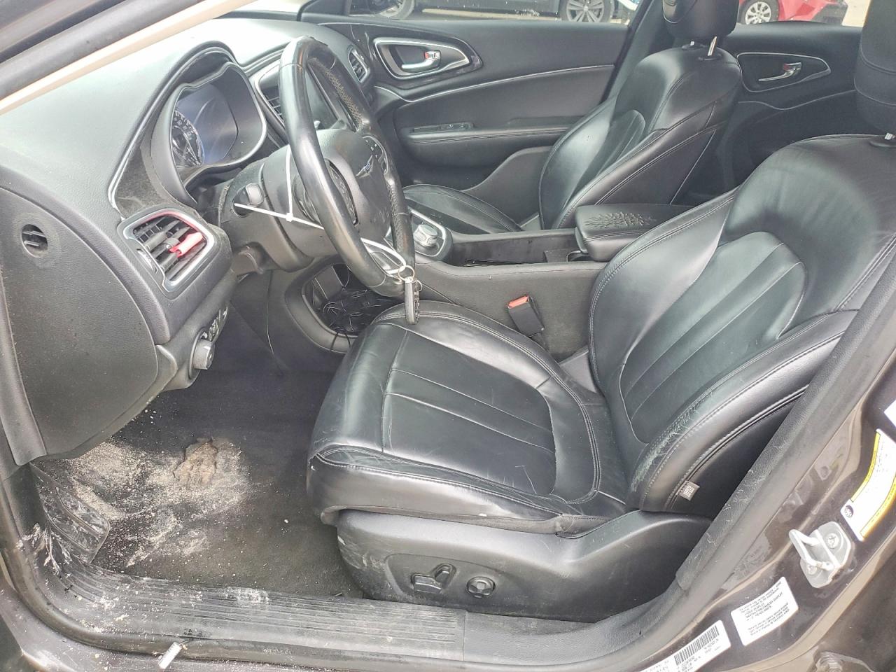 2015 Chrysler 200 C Gray vin: 1C3CCCCB0FN591949