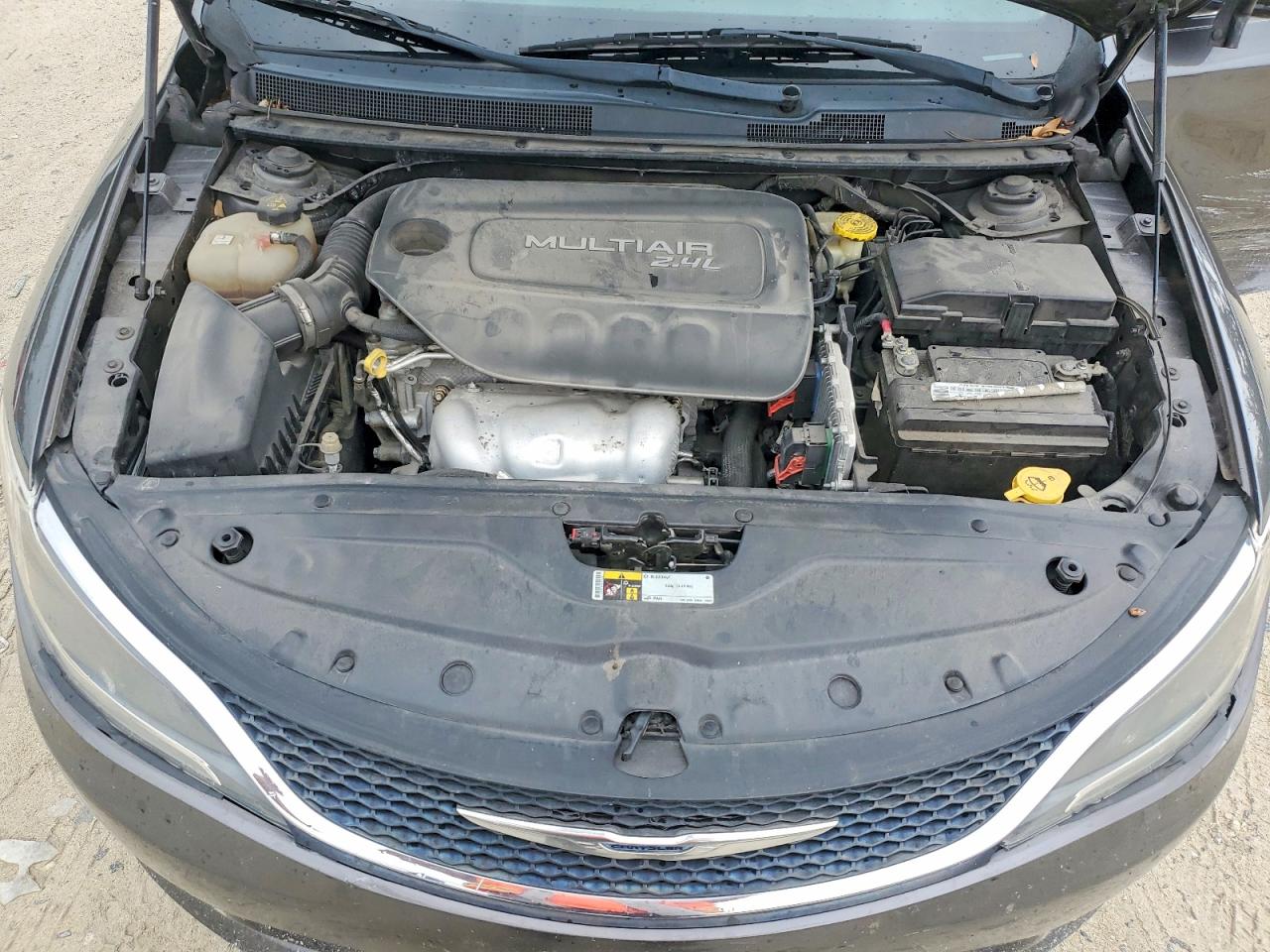 2015 Chrysler 200 C Gray vin: 1C3CCCCB0FN591949