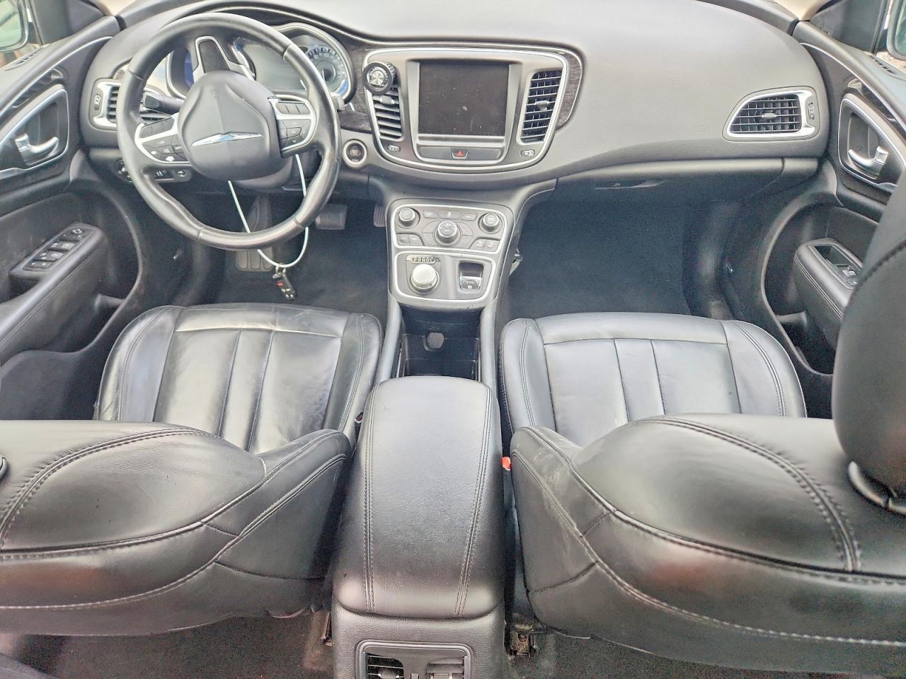 2015 Chrysler 200 C Gray vin: 1C3CCCCB1FN736187