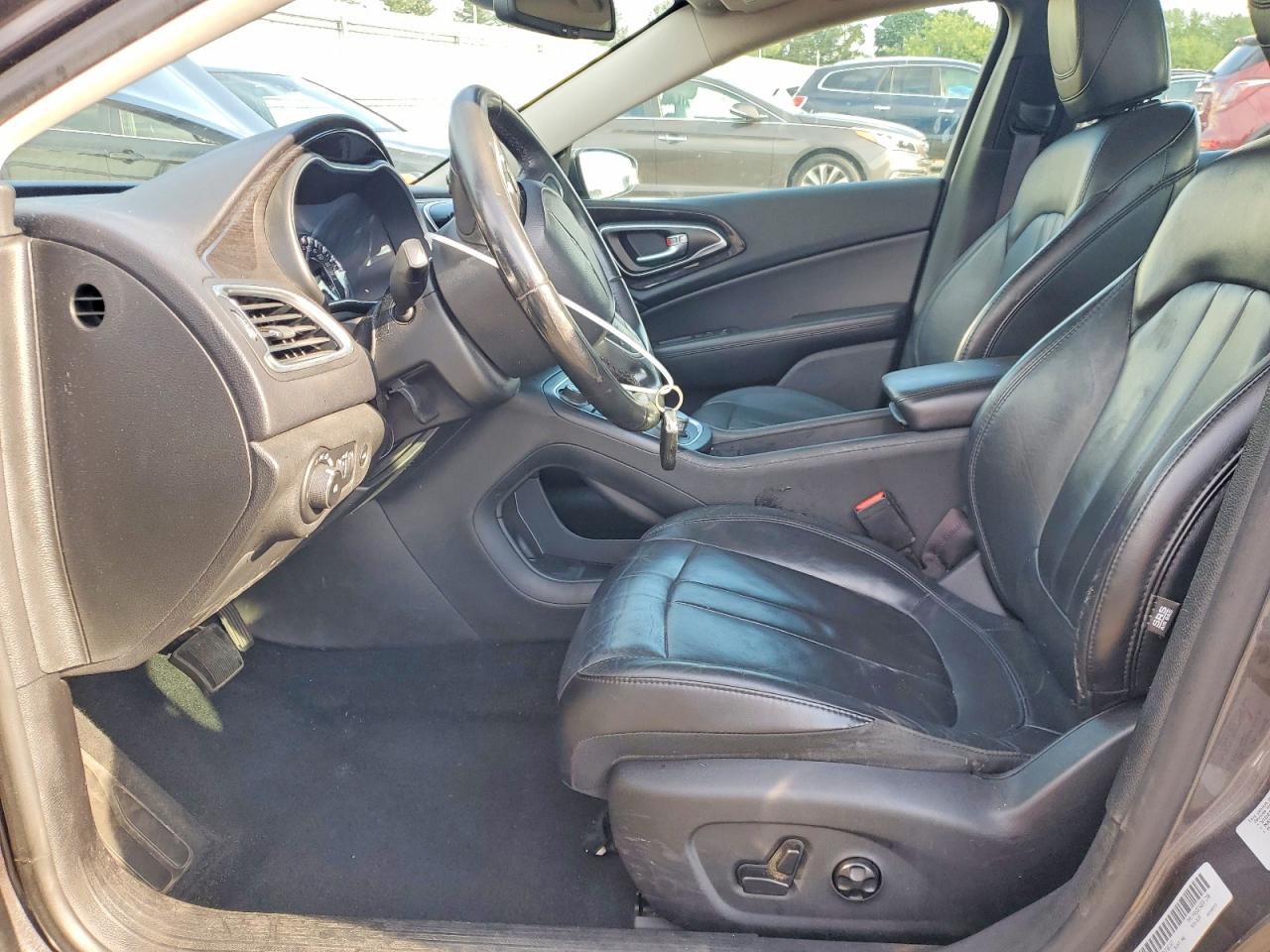 2015 Chrysler 200 C Gray vin: 1C3CCCCB1FN736187
