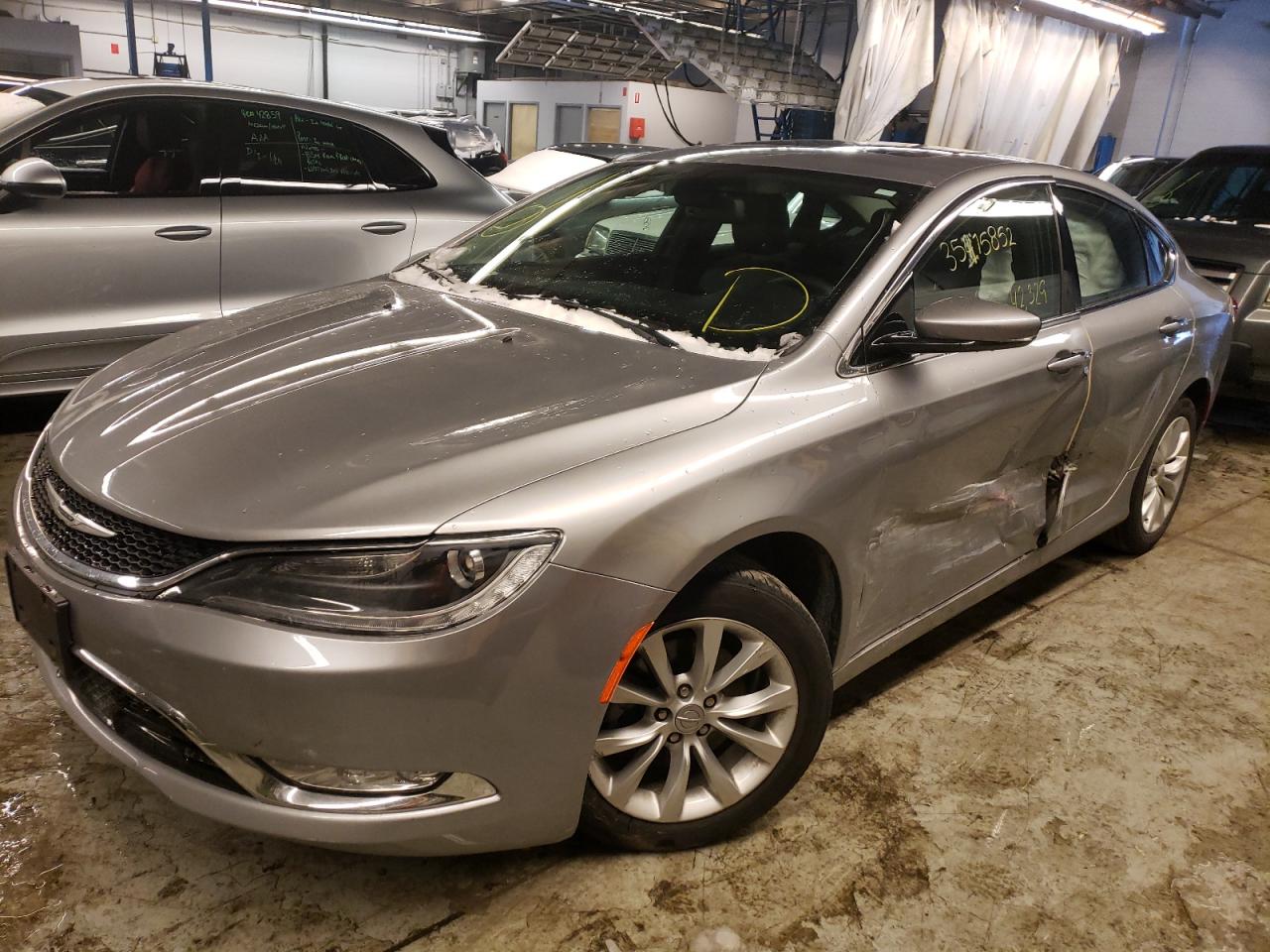 2015 Chrysler 200 C Silver vin: 1C3CCCCB2FN633716