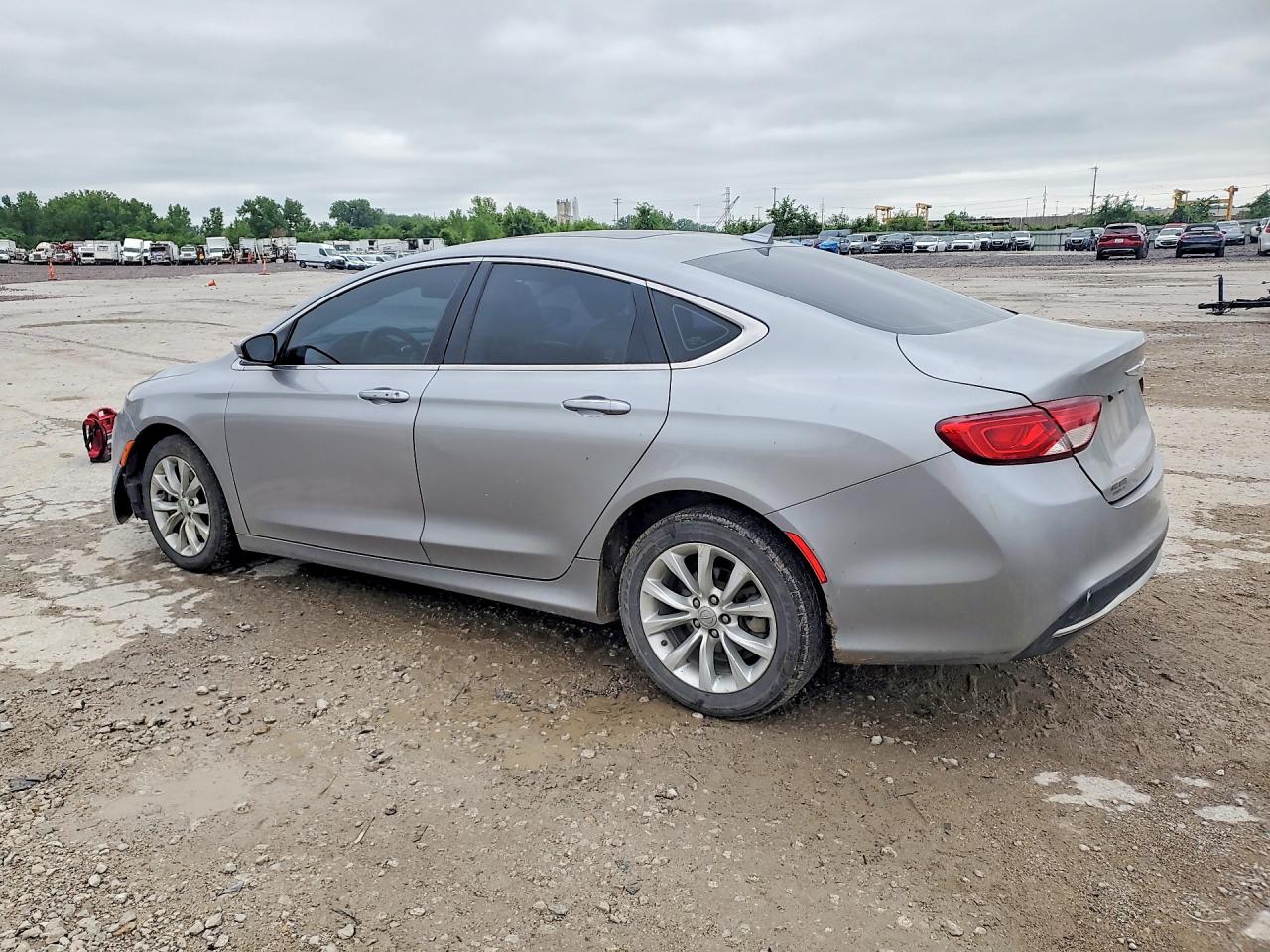 2015 Chrysler 200 C Gray vin: 1C3CCCCB2FN633716