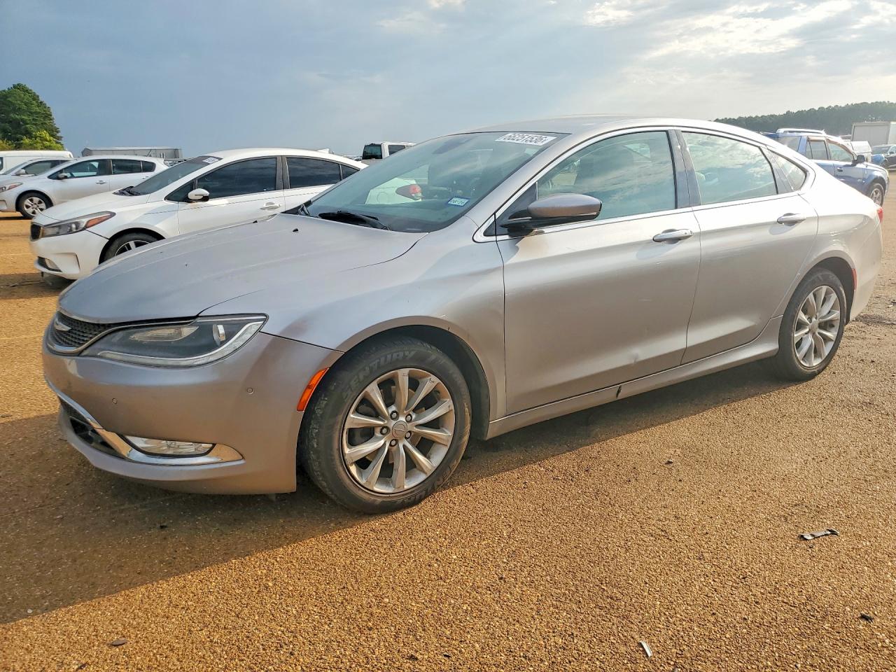 2015 Chrysler 200 C Серебряный vin: 1C3CCCCB2FN703411