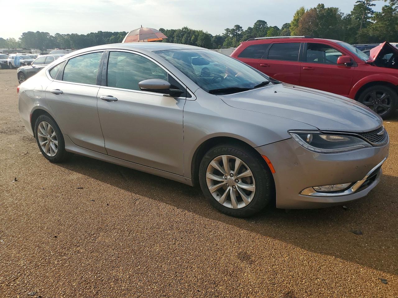 2015 Chrysler 200 C Silver vin: 1C3CCCCB2FN703411