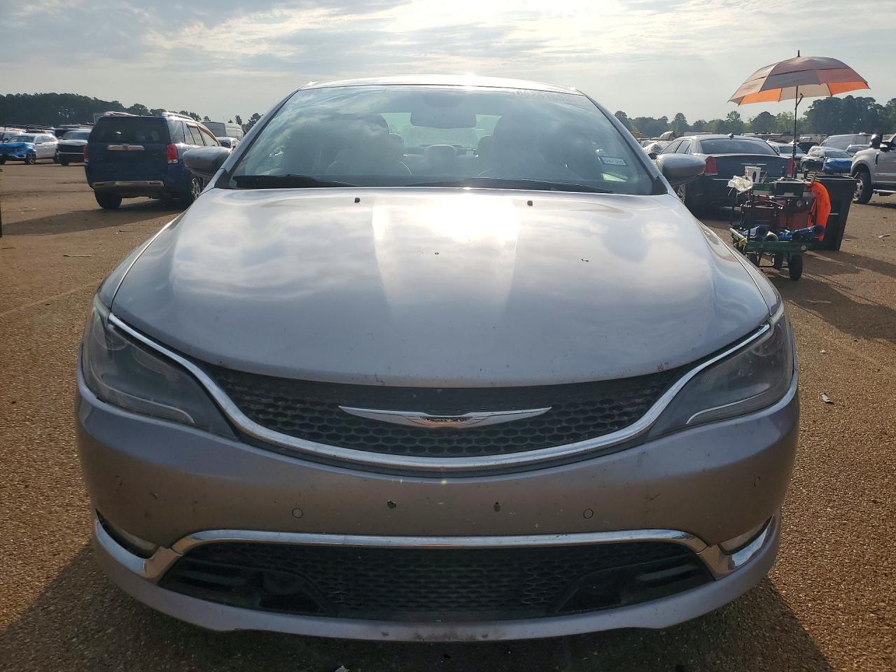 2015 Chrysler 200 C Silver vin: 1C3CCCCB2FN703411