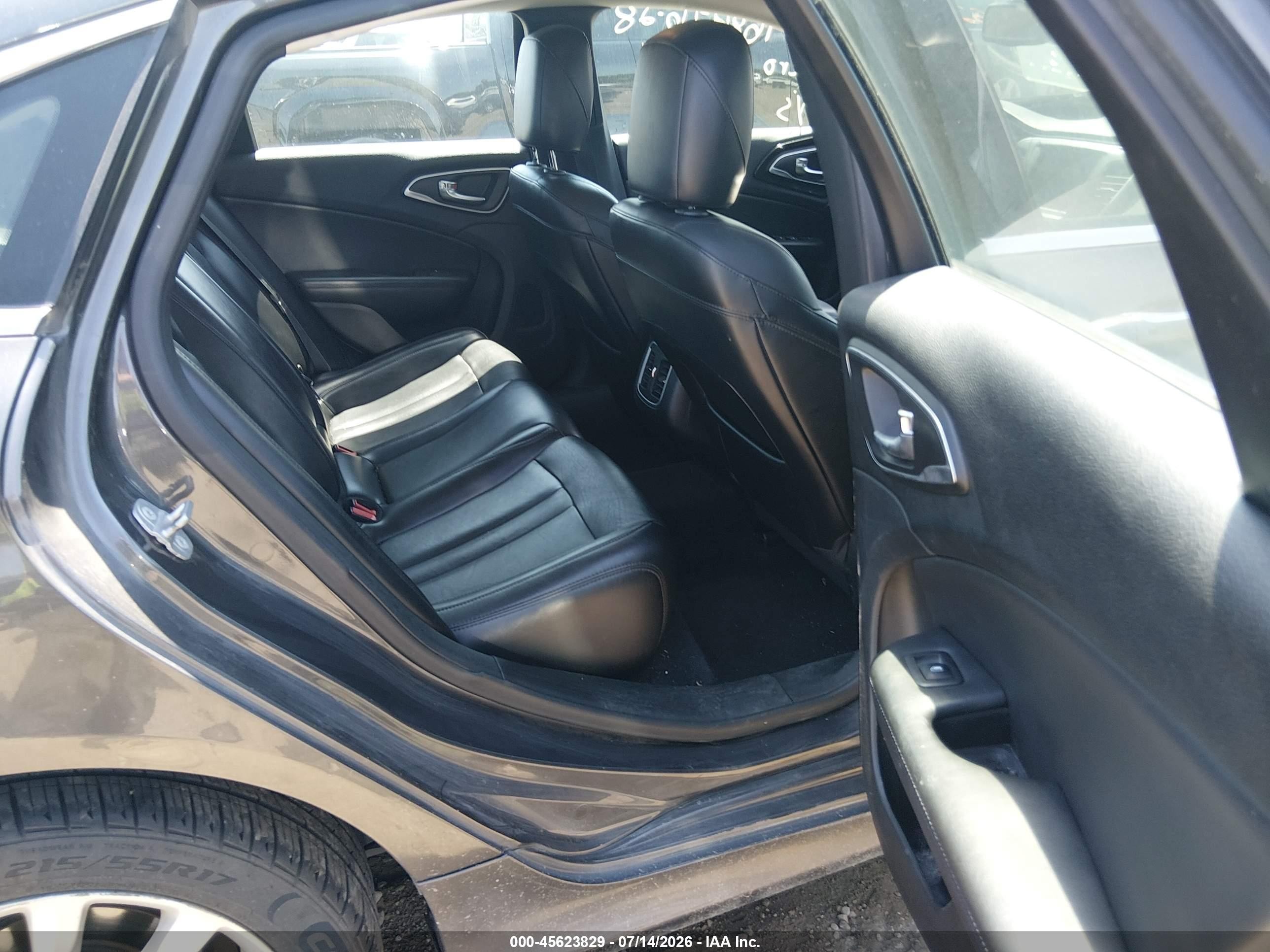 2015 Chrysler 200 C Серый vin: 1C3CCCCB3FN501130