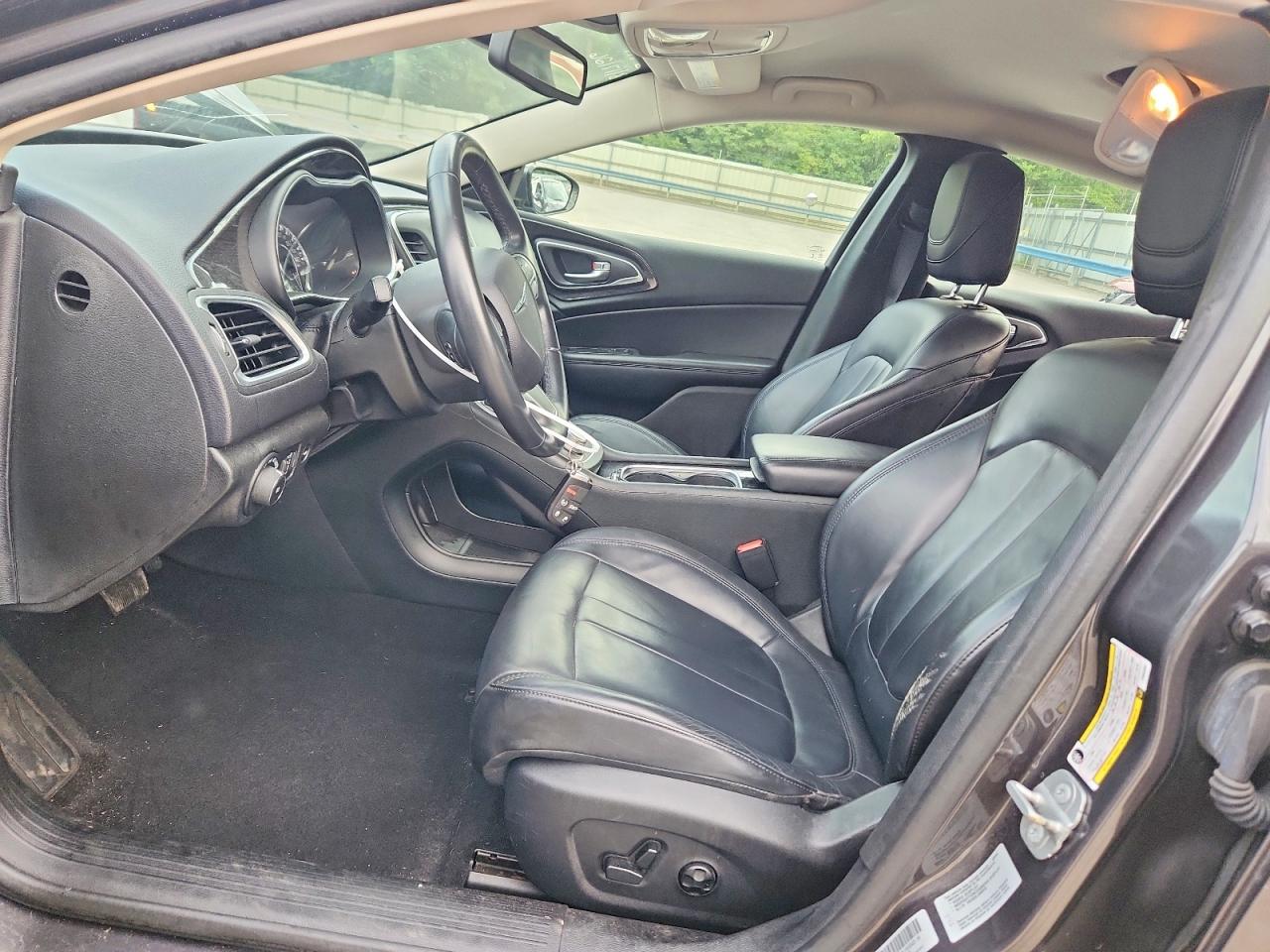 2015 Chrysler 200 C Gray vin: 1C3CCCCB3FN532037