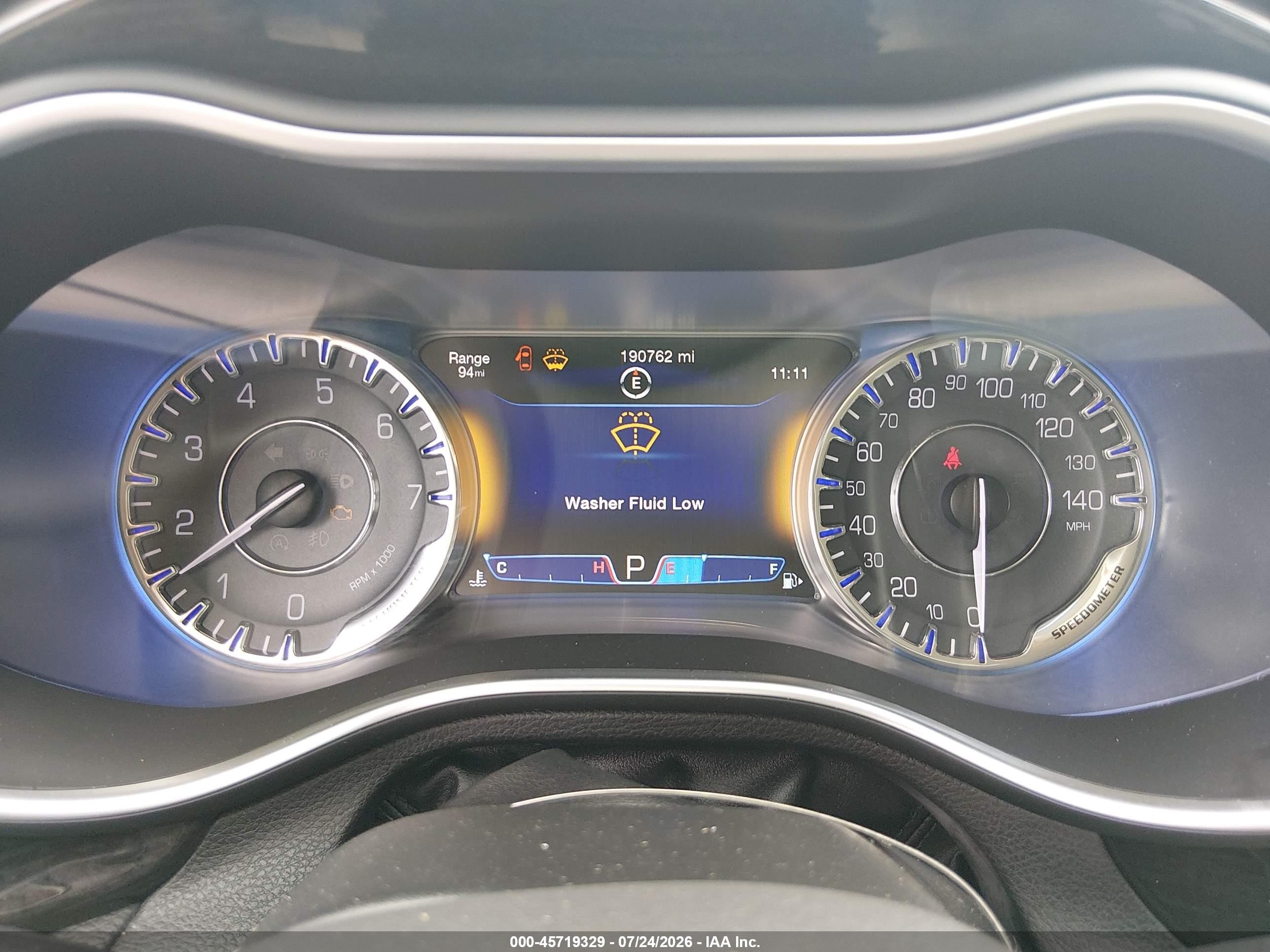 2015 Chrysler 200 C Light Blue vin: 1C3CCCCB3FN620263