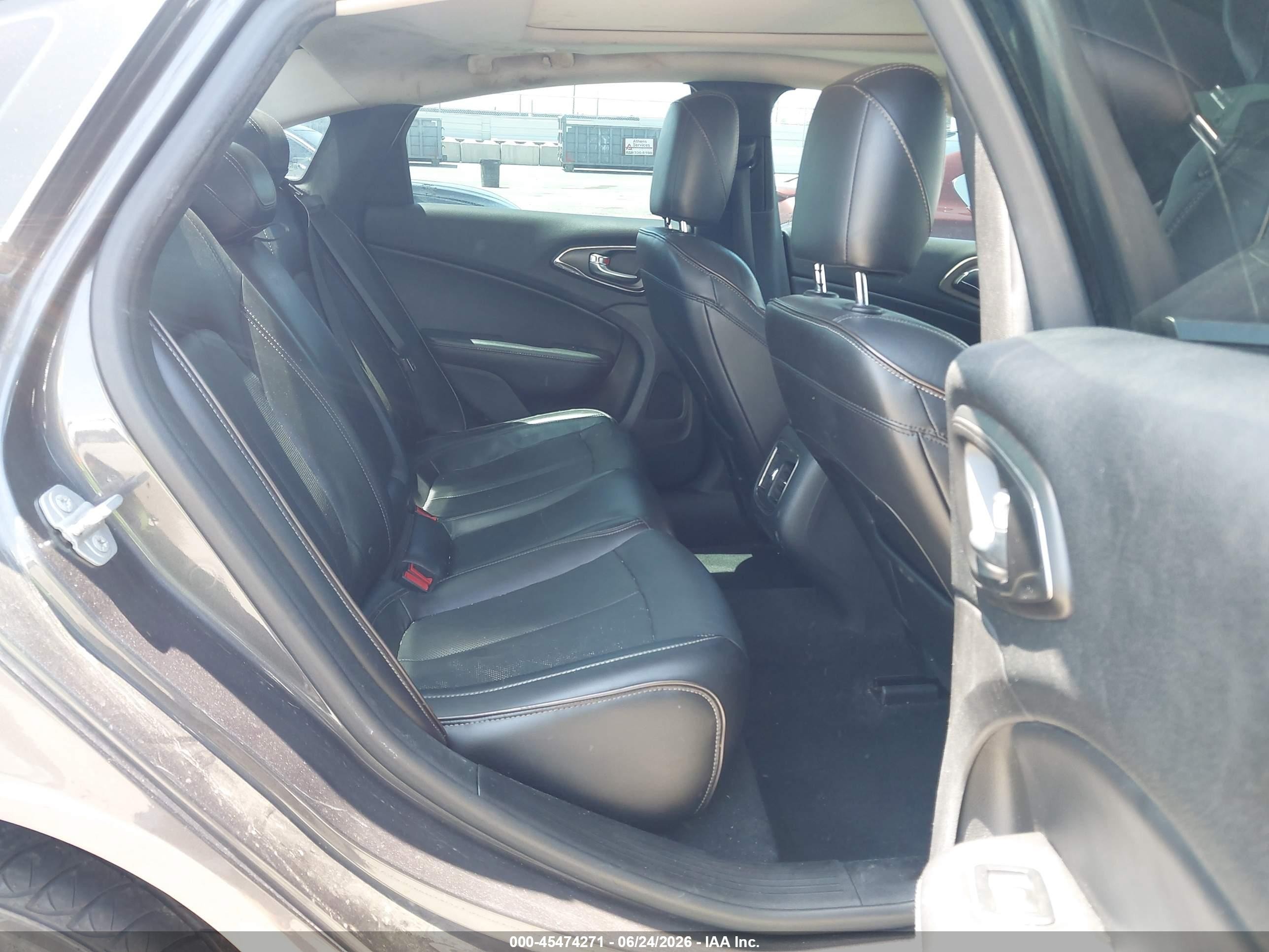 2015 Chrysler 200 C Gray vin: 1C3CCCCB3FN654929