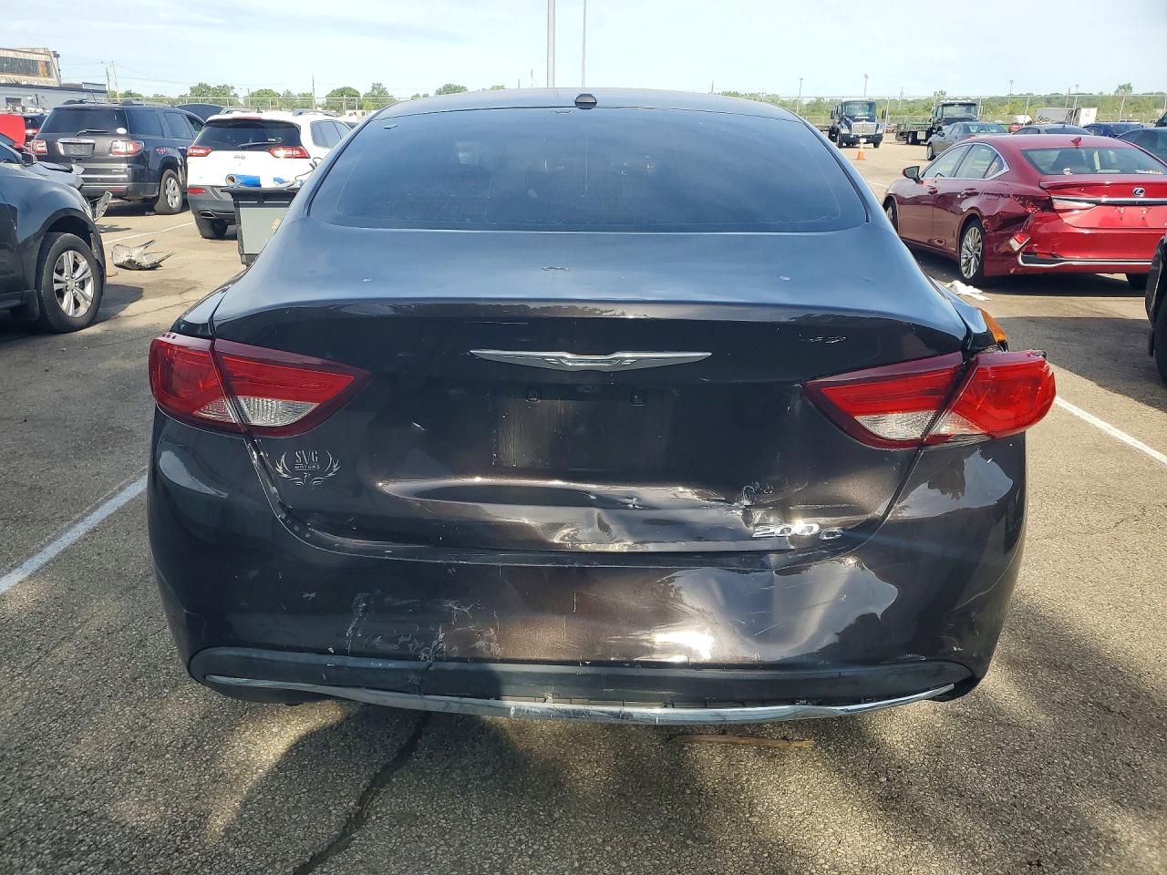 2015 Chrysler 200 C Charcoal vin: 1C3CCCCB4FN690760