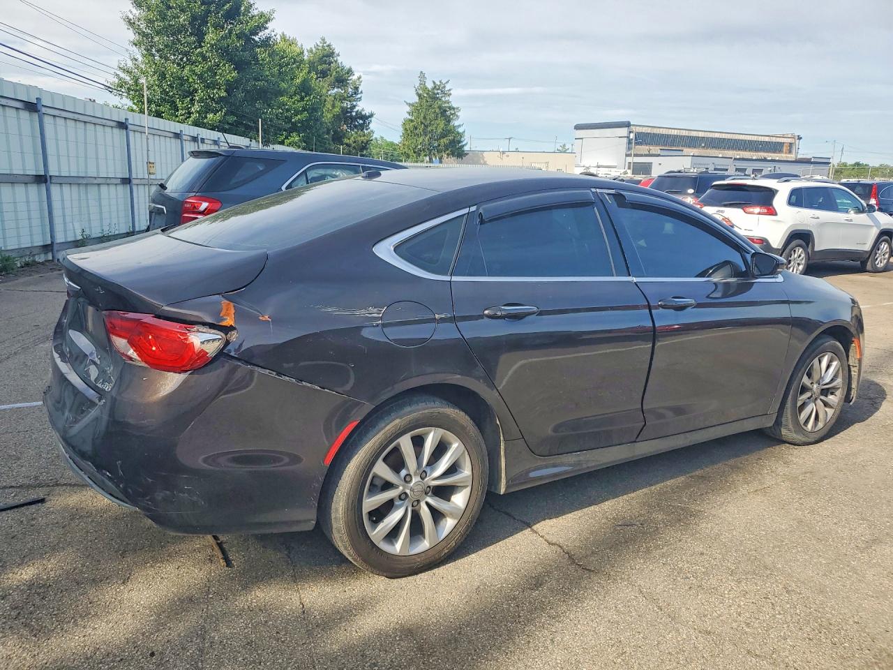 2015 Chrysler 200 C Charcoal vin: 1C3CCCCB4FN690760