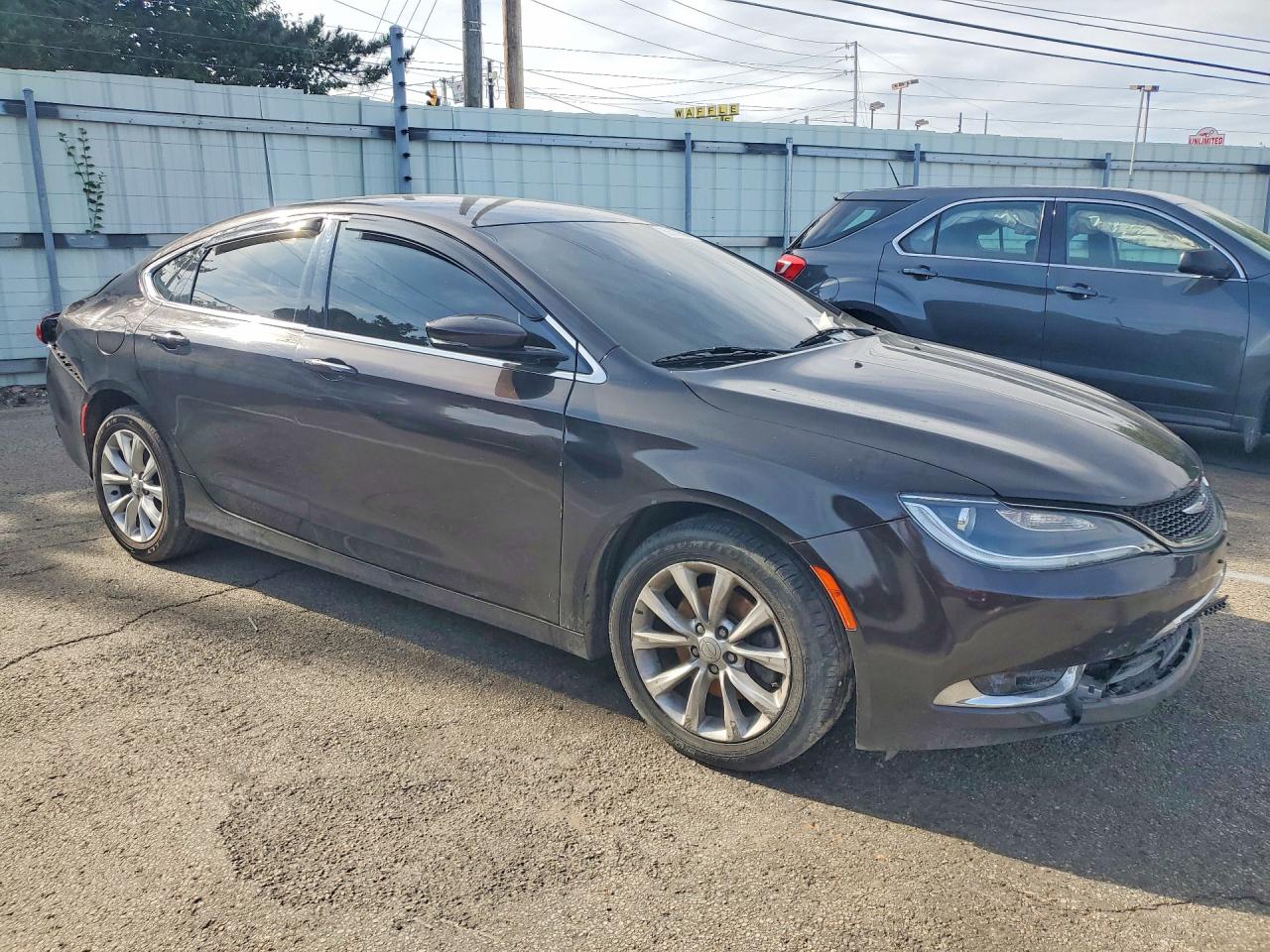 2015 Chrysler 200 C Charcoal vin: 1C3CCCCB4FN690760