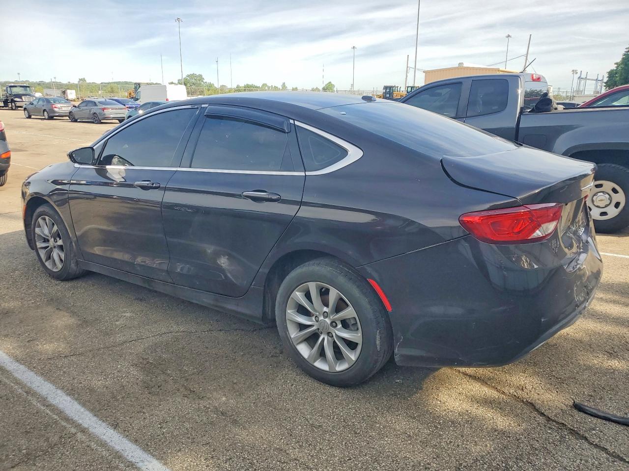 2015 Chrysler 200 C Charcoal vin: 1C3CCCCB4FN690760