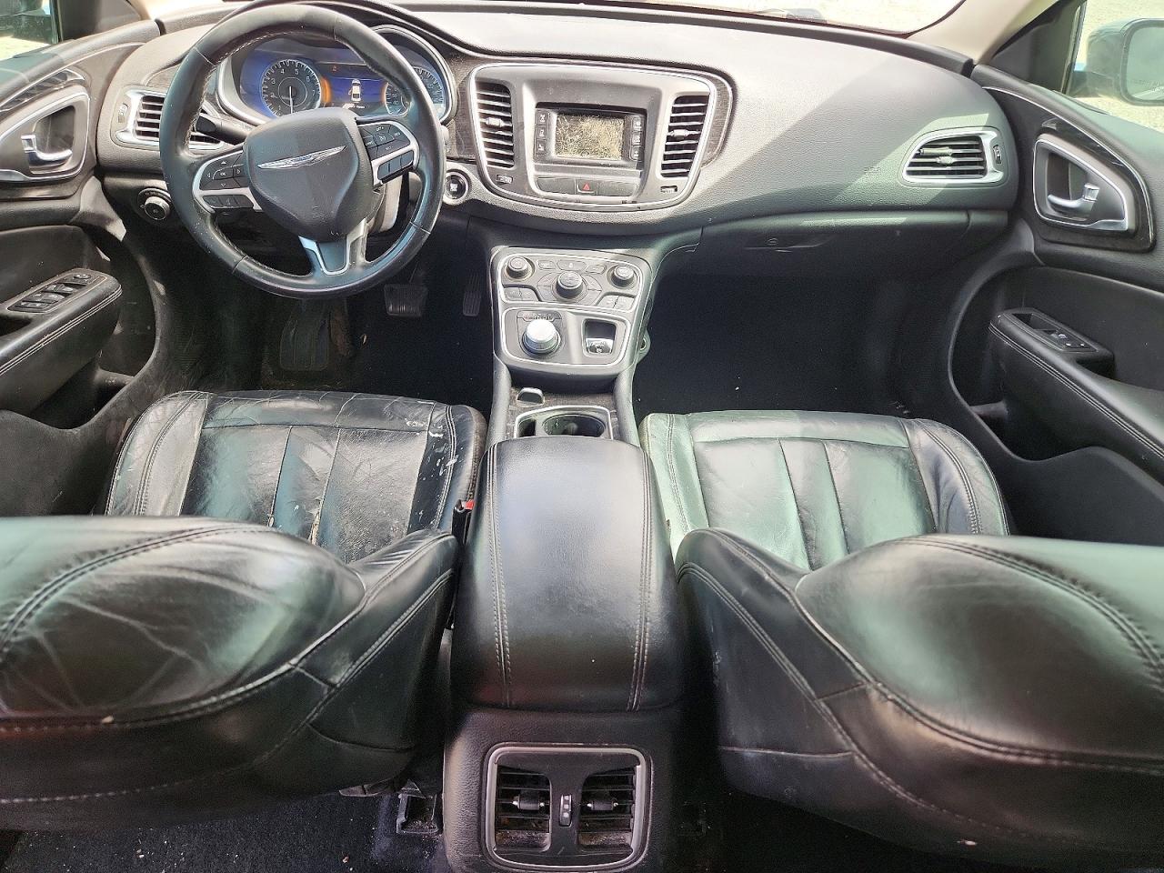2015 Chrysler 200 C Black vin: 1C3CCCCB5FN549373