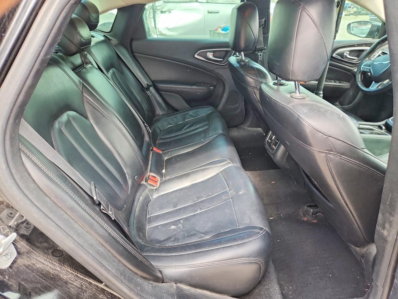 2015 Chrysler 200 C Black vin: 1C3CCCCB5FN549373