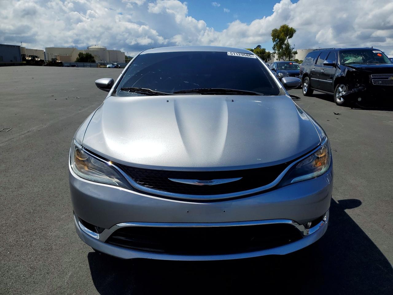 2015 Chrysler 200 C Silver vin: 1C3CCCCB6FN552282