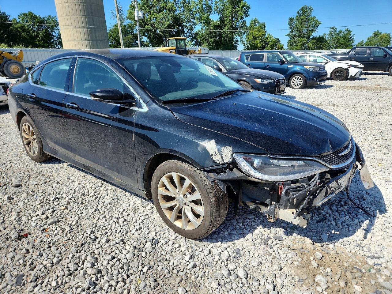 2015 Chrysler 200 C Black vin: 1C3CCCCB7FN561654