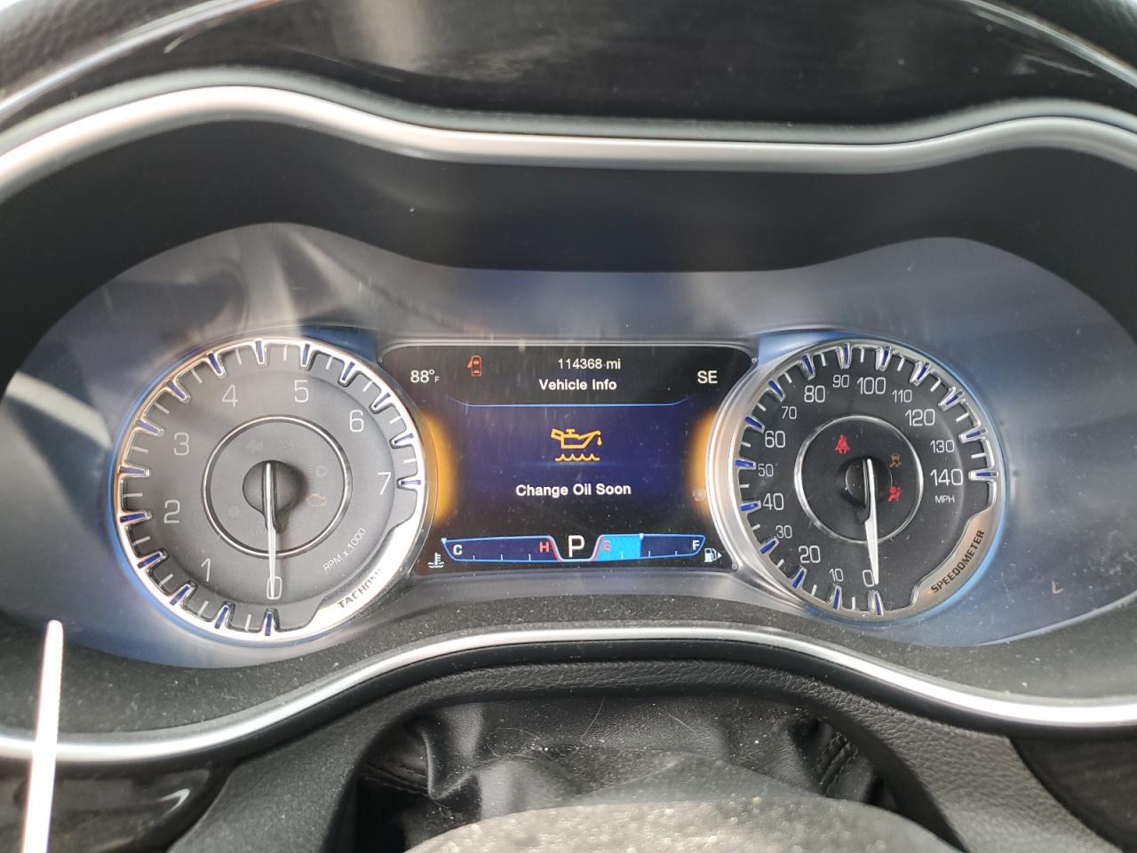 2015 Chrysler 200 Черный vin: 1C3CCCCB8FN673718
