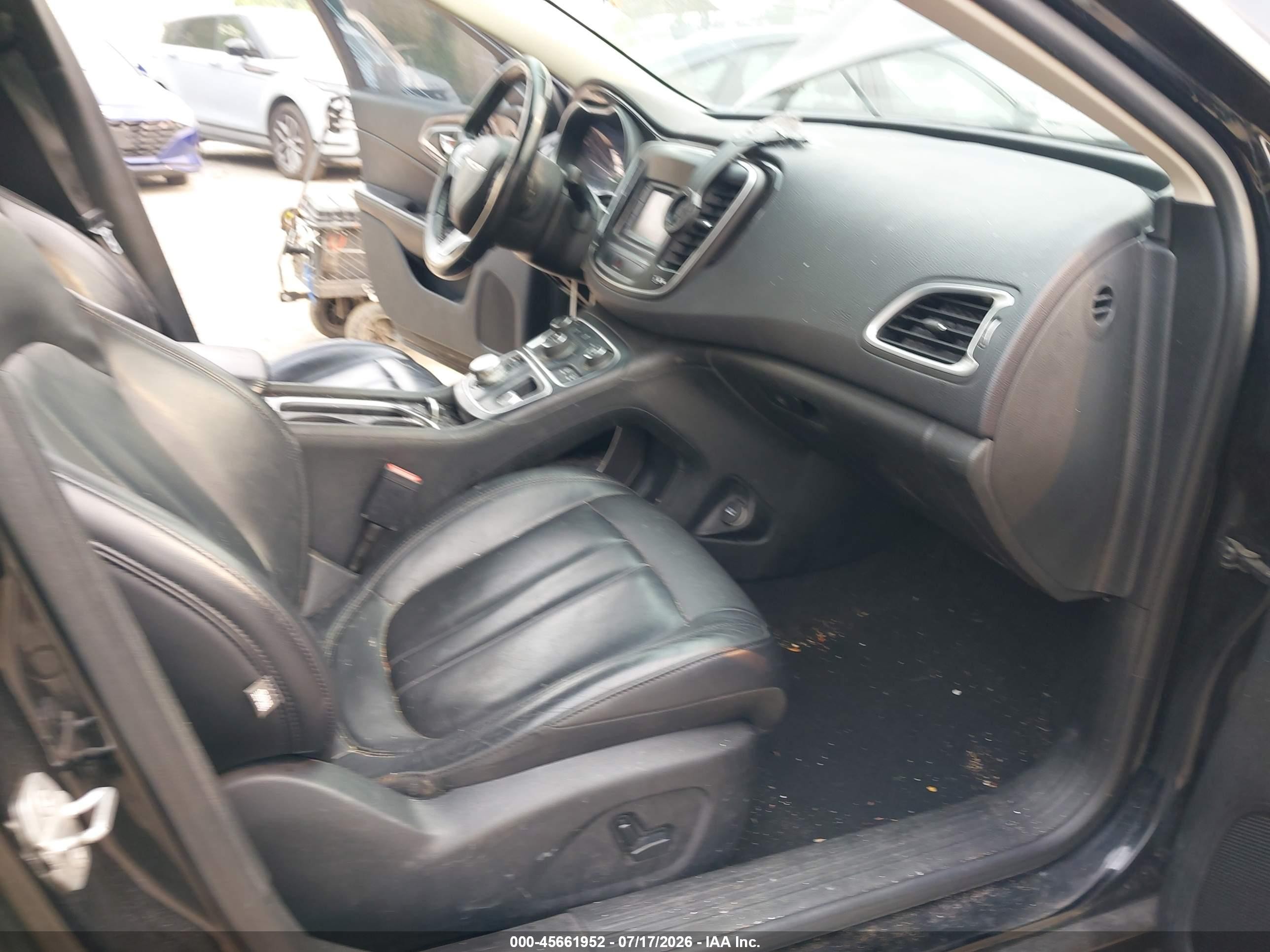 2015 Chrysler 200 C Black vin: 1C3CCCCB8FN685240
