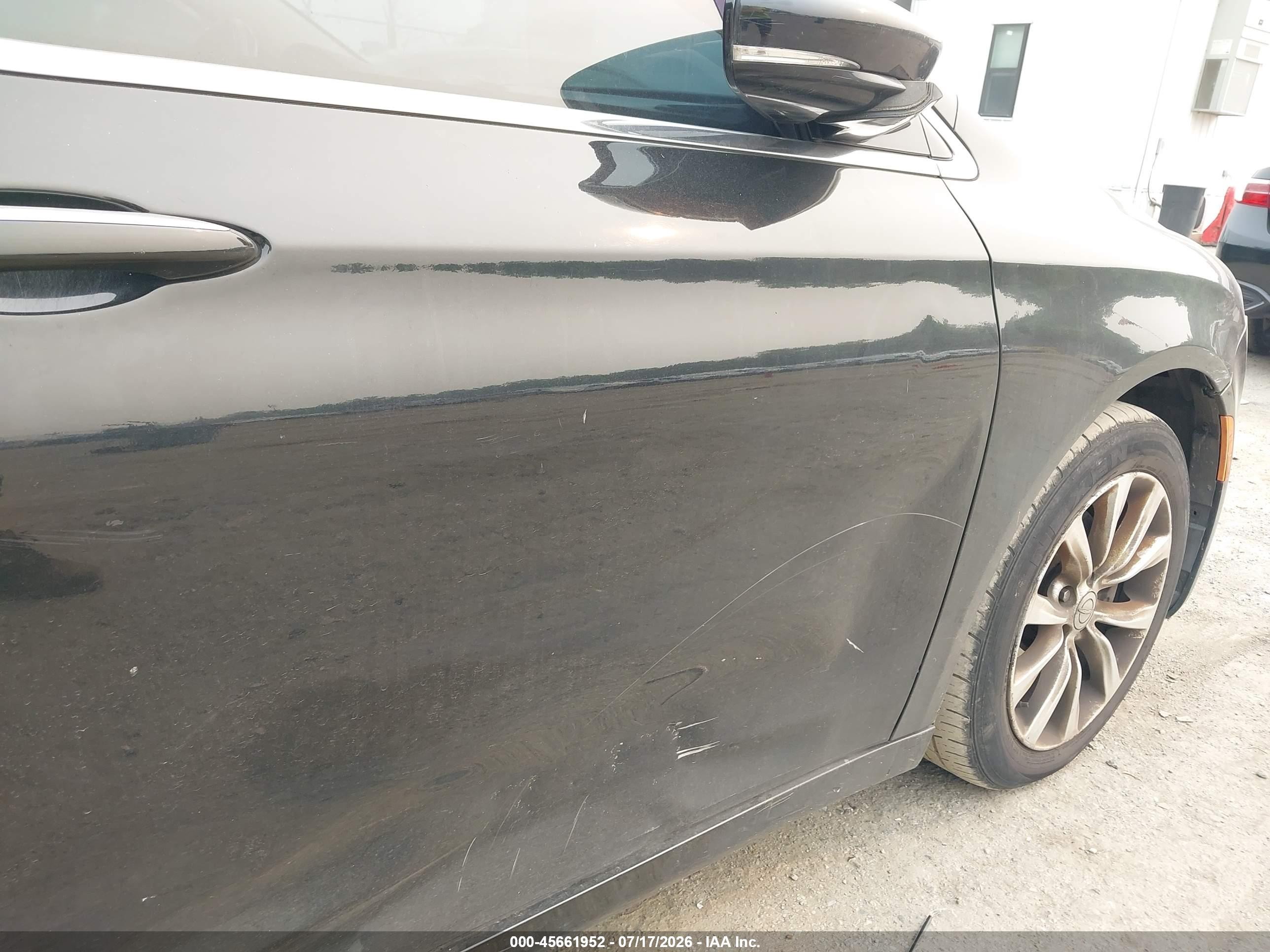 2015 Chrysler 200 C Black vin: 1C3CCCCB8FN685240
