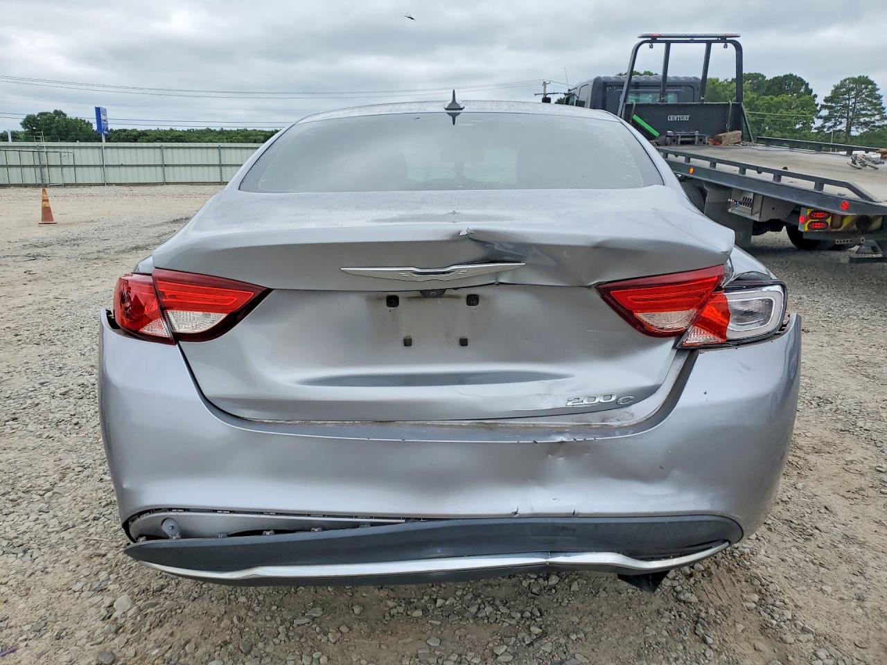 2015 Chrysler 200 C Silver vin: 1C3CCCCB9FN500984