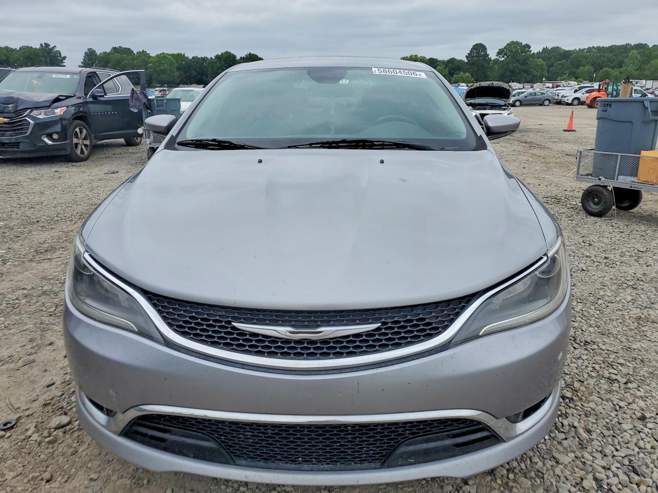 2015 Chrysler 200 C Silver vin: 1C3CCCCB9FN500984