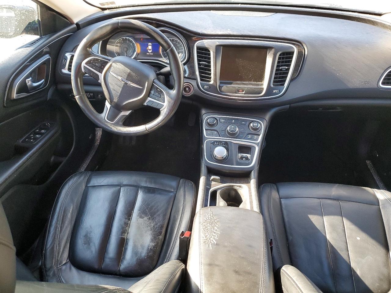 2015 Chrysler 200 C Black vin: 1C3CCCCBXFN501030