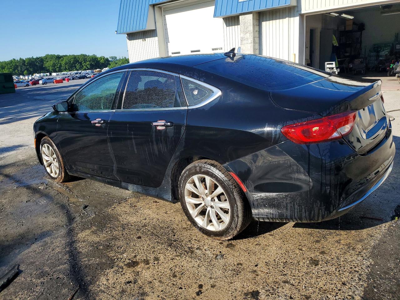 2015 Chrysler 200 C Black vin: 1C3CCCCBXFN501030