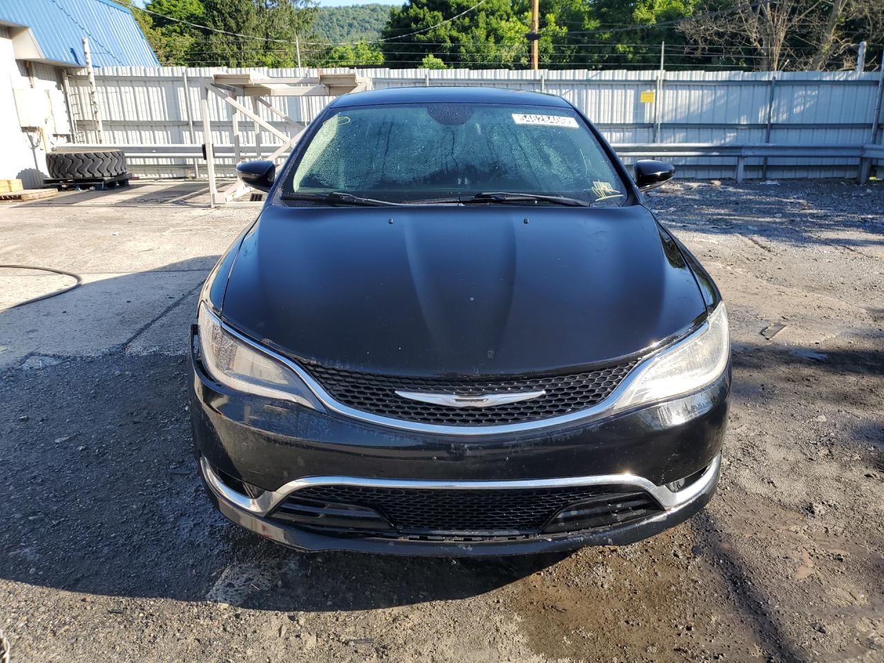 2015 Chrysler 200 C Black vin: 1C3CCCCBXFN501030 Damage: Hood, Chipped, 9