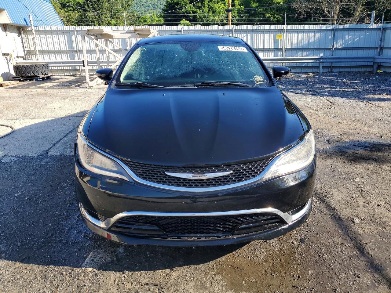2015 Chrysler 200 C Black vin: 1C3CCCCBXFN501030