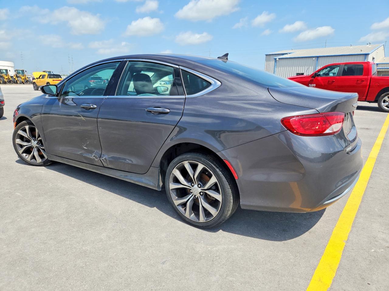 2015 Chrysler 200 C Серый vin: 1C3CCCCBXFN538711