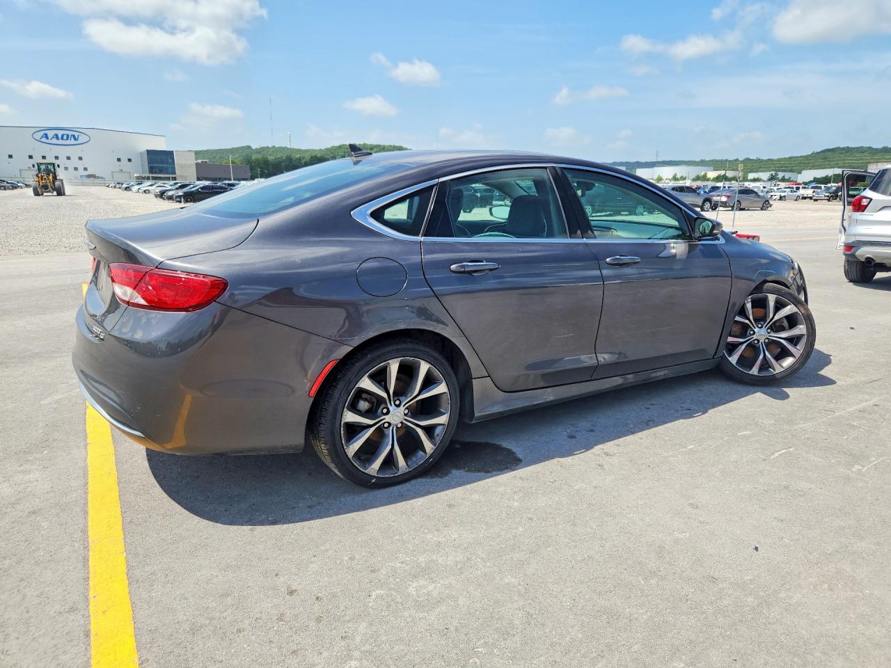 2015 Chrysler 200 C Серый vin: 1C3CCCCBXFN538711