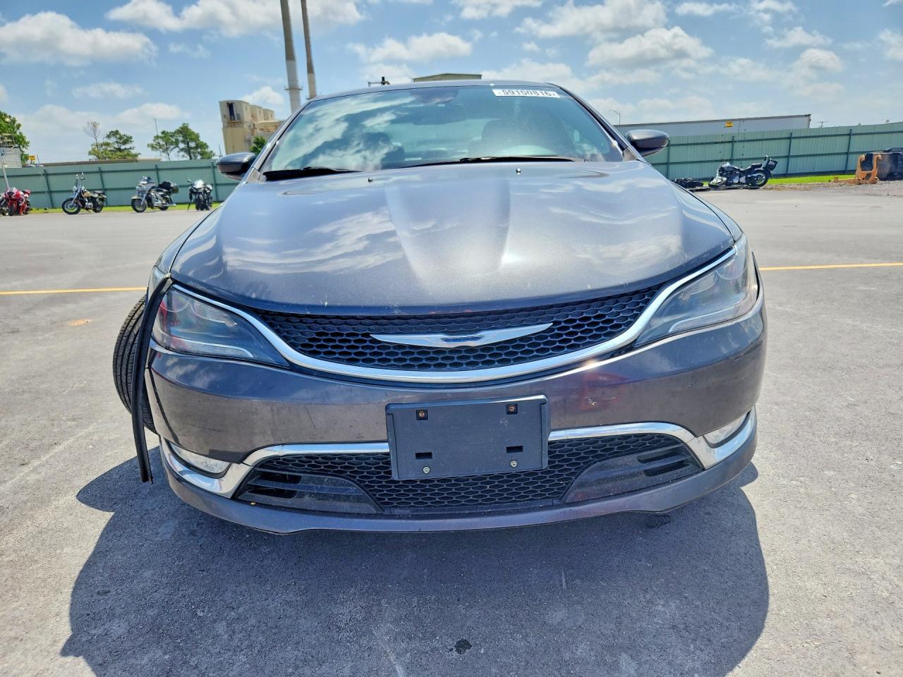 2015 Chrysler 200 C Серый vin: 1C3CCCCBXFN538711