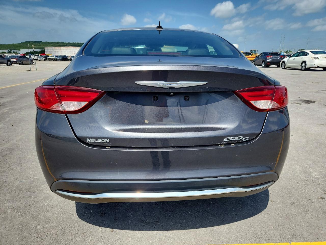 2015 Chrysler 200 C Серый vin: 1C3CCCCBXFN538711