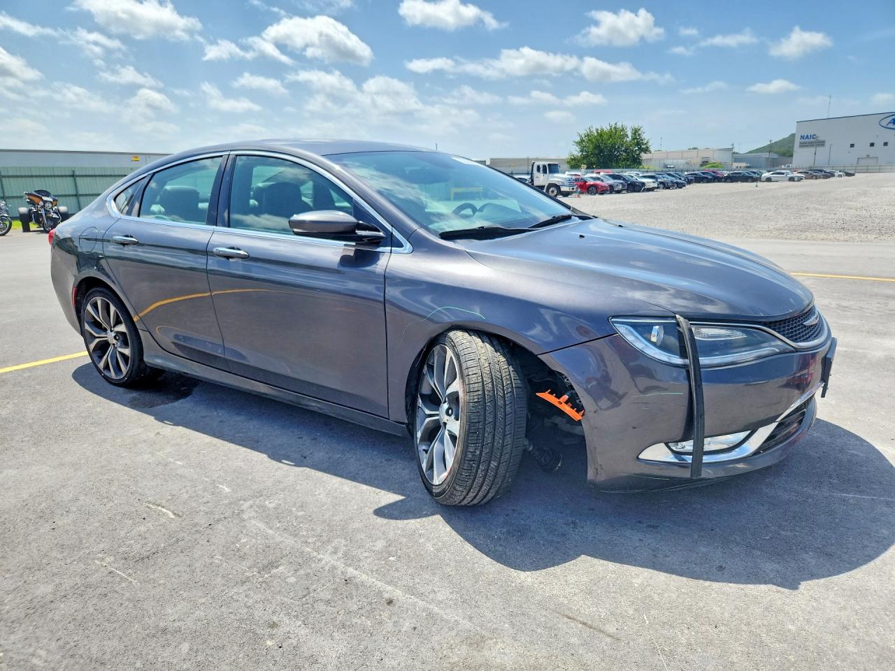 2015 Chrysler 200 C Серый vin: 1C3CCCCBXFN538711