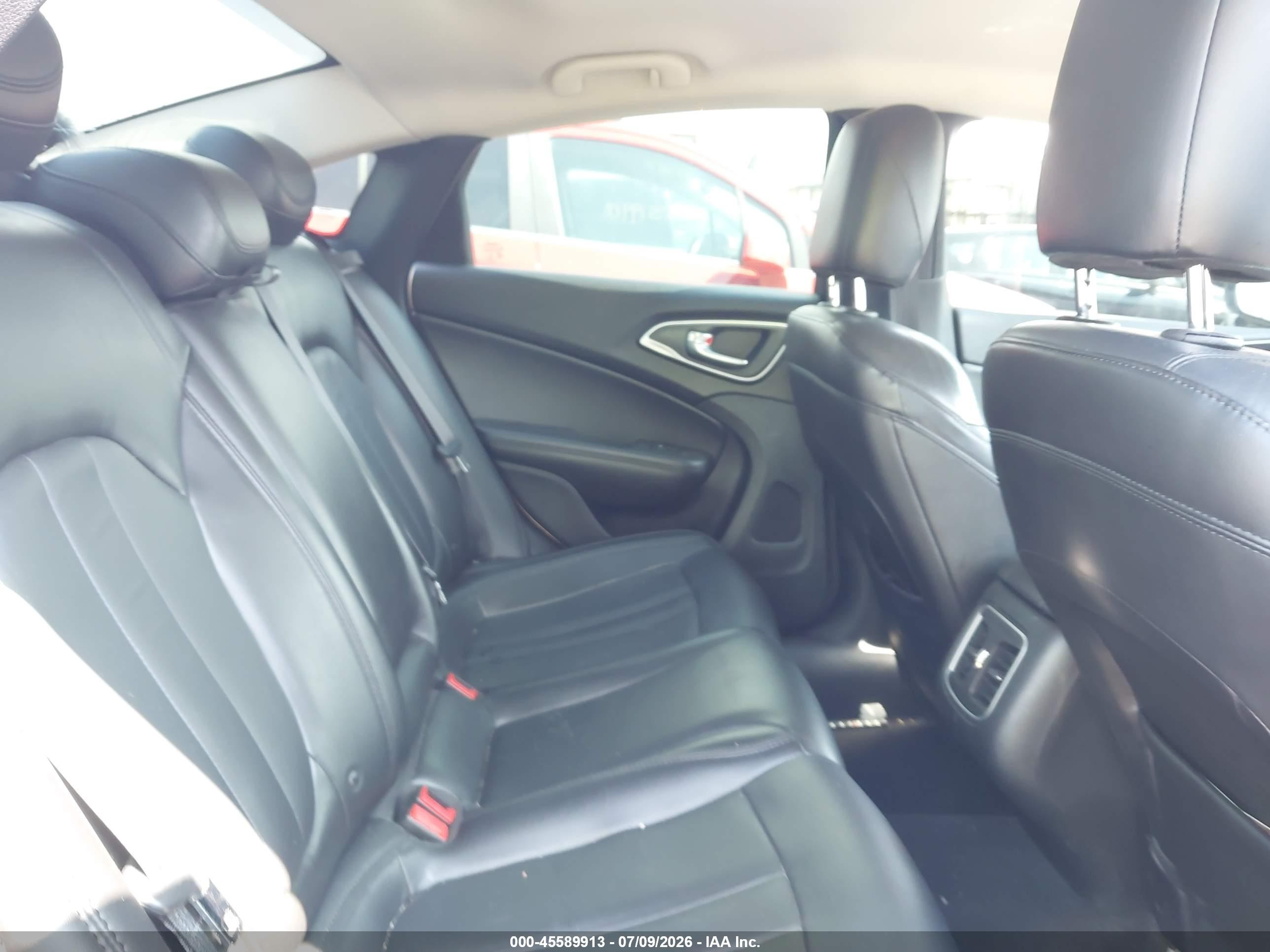 2015 Chrysler 200 C Black vin: 1C3CCCCG0FN517068