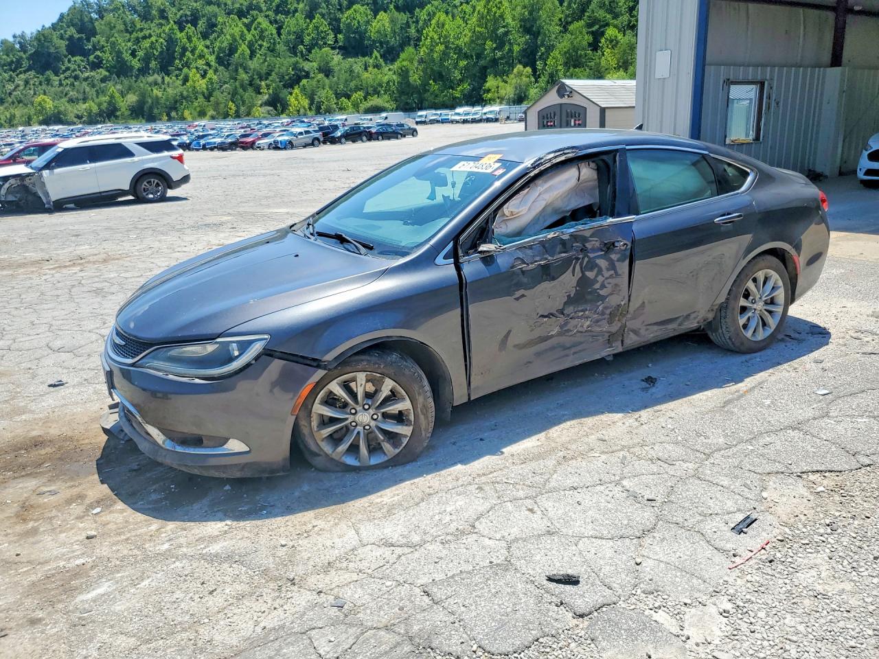 2015 Chrysler 200 C Угольный vin: 1C3CCCCG0FN519435