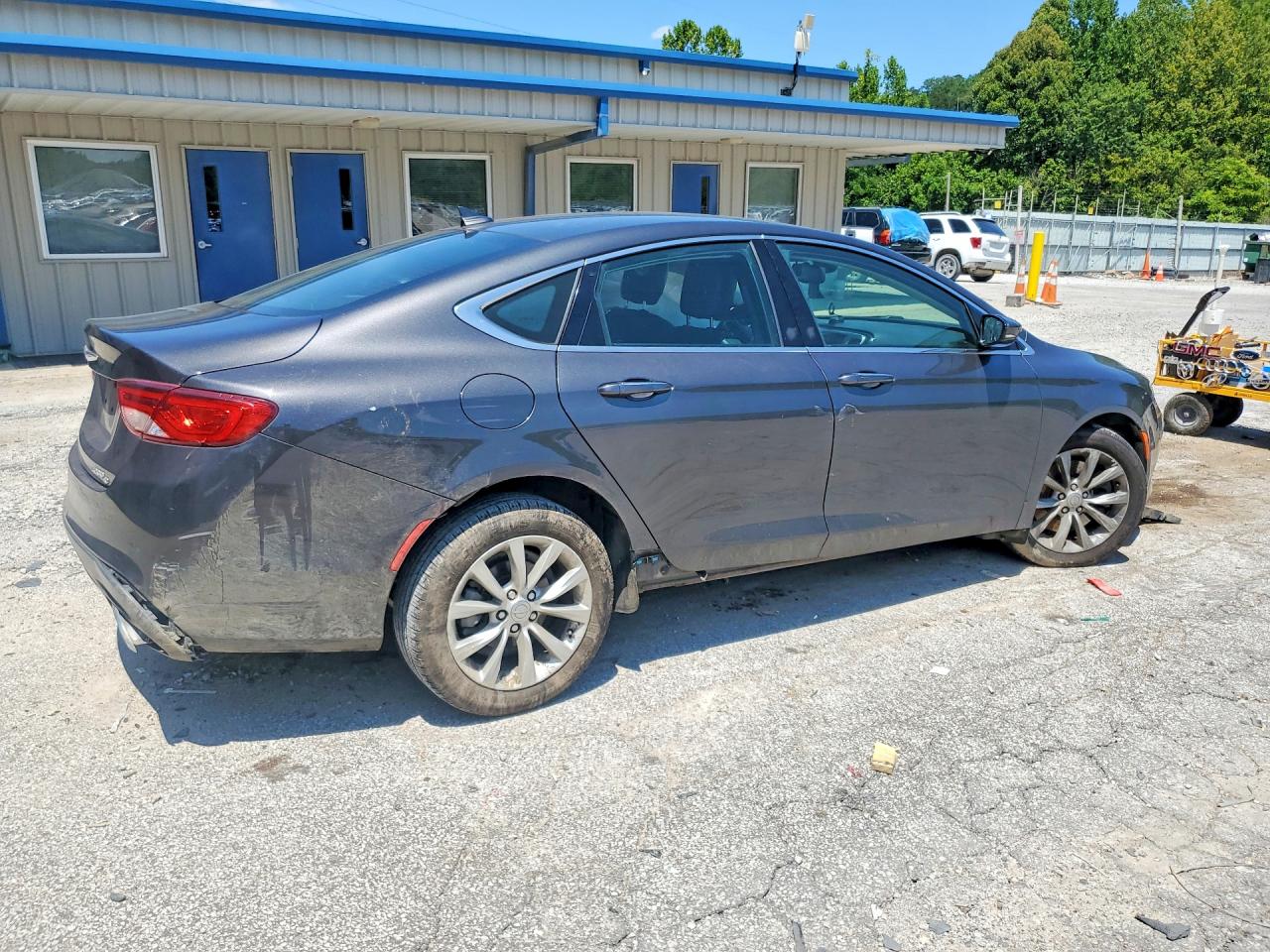 2015 Chrysler 200 C Угольный vin: 1C3CCCCG0FN519435