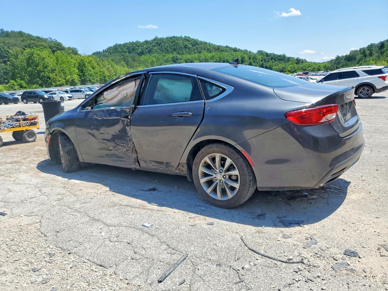 2015 Chrysler 200 C Угольный vin: 1C3CCCCG0FN519435