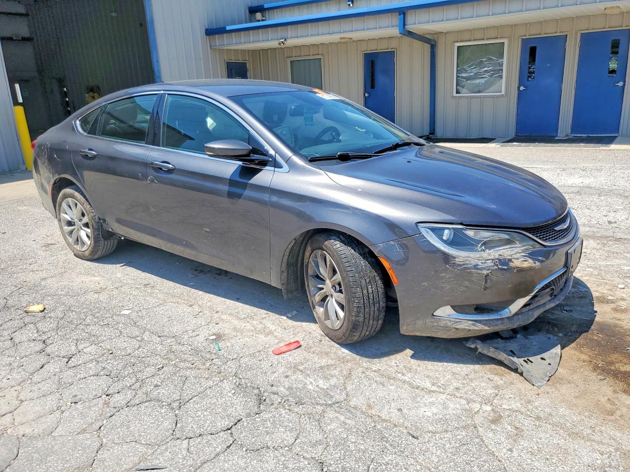 2015 Chrysler 200 C Угольный vin: 1C3CCCCG0FN519435