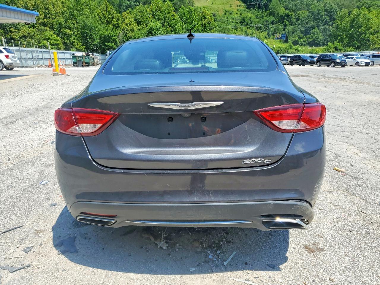 2015 Chrysler 200 C Угольный vin: 1C3CCCCG0FN519435