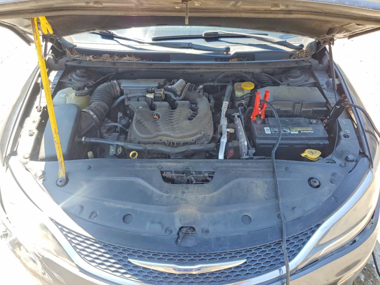 2015 Chrysler 200 C Угольный vin: 1C3CCCCG0FN519435