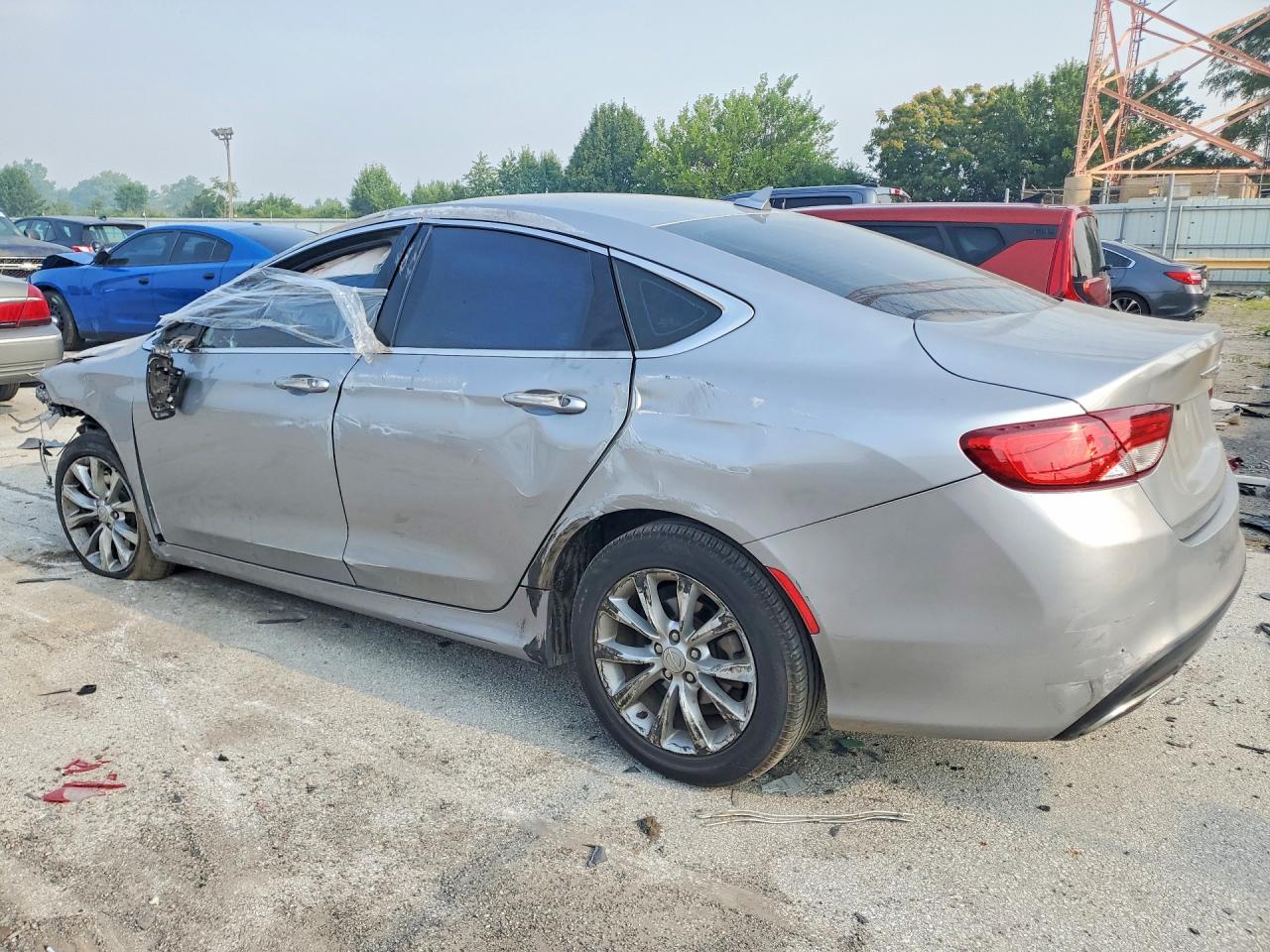 2015 Chrysler 200 C Silver vin: 1C3CCCCG1FN635954