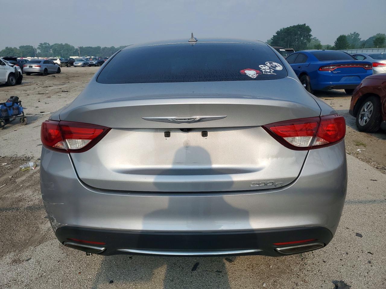 2015 Chrysler 200 C Silver vin: 1C3CCCCG1FN635954