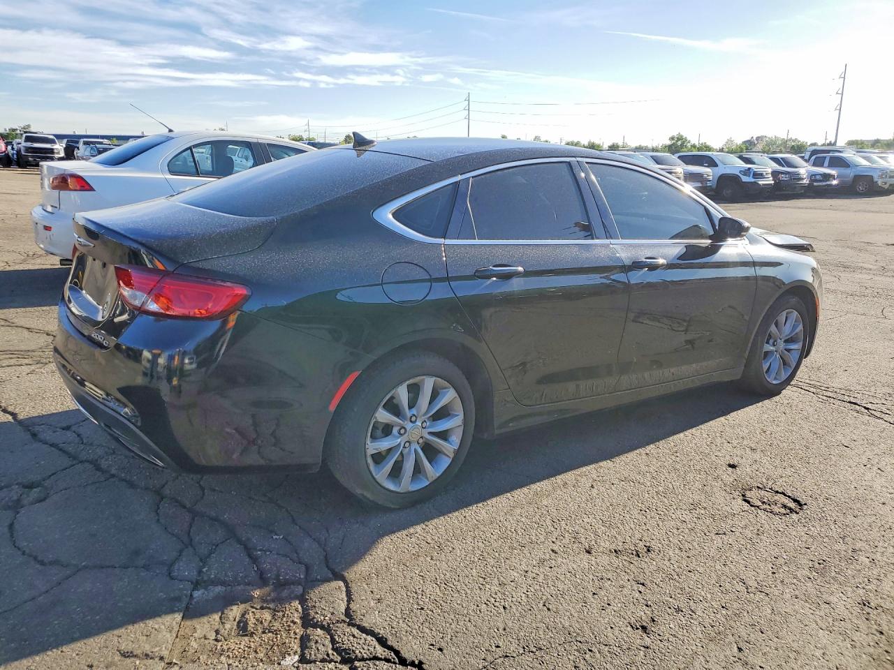 2015 Chrysler 200 C Black vin: 1C3CCCCG2FN524605