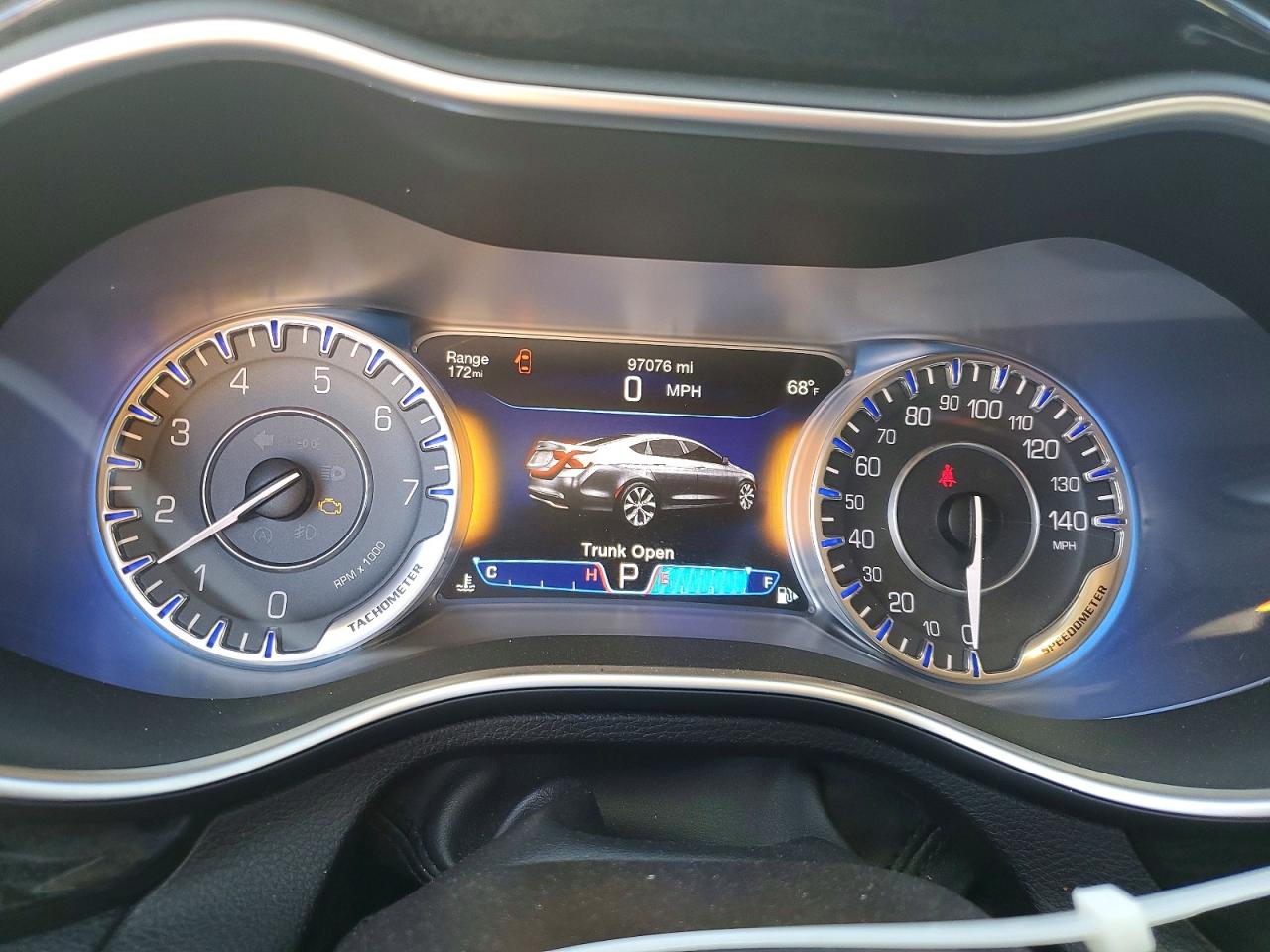 2015 Chrysler 200 C Black vin: 1C3CCCCG2FN524605