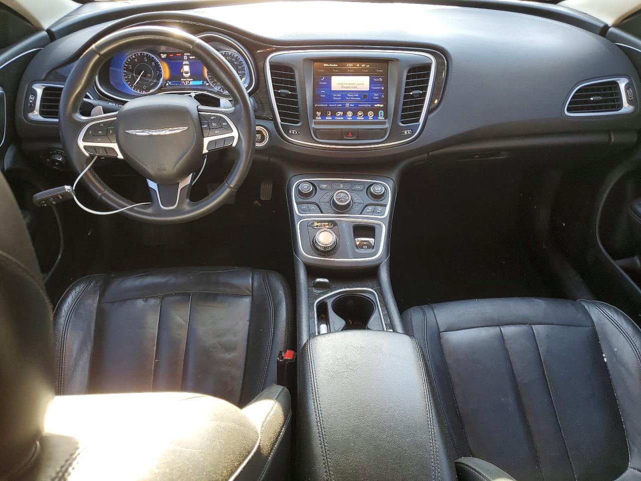 2015 Chrysler 200 C Black vin: 1C3CCCCG2FN524605