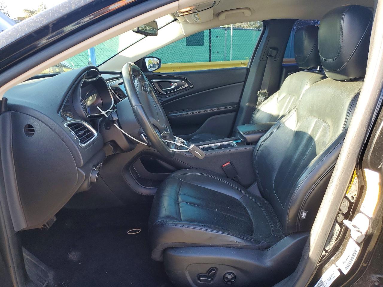2015 Chrysler 200 C Black vin: 1C3CCCCG2FN524605